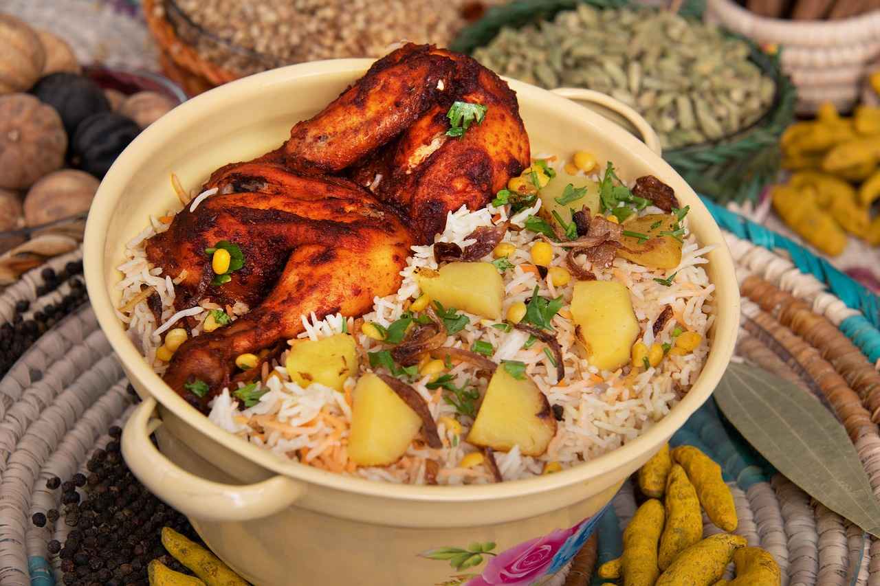 3. Key Ingredients in Lucknowi Biryani