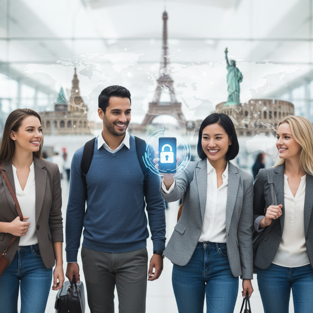 Securely Roam the Globe with Hassle-Free Mobile Verification Services